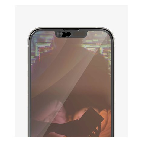 PanzerGlass | Screen protector - glass | Apple iPhone 13, 13 Pro, 14 | Tempered glass | Black | Transparent